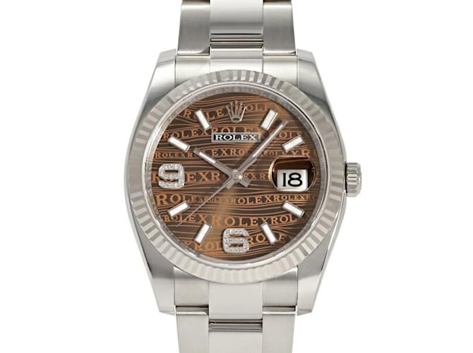 Brown Rolex Datejust Quadrante Marrone Orologio Da Uomo Rolex