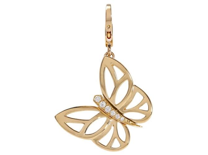 Collier pendentif Papillon K18YG en or jaune Van Cleef & Arpels  ref.1447813