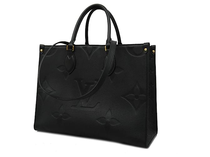 Sac à main Louis Vuitton Monogram Empreinte On the Go MM en Noir  ref.1447844