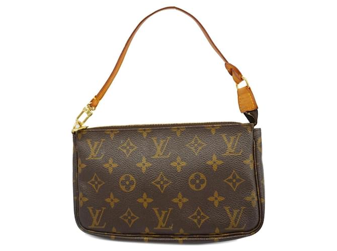 Pochette Accesorios Monograma Louis Vuitton M51980 - Bolsa marrón para mujeres Castaño  ref.1447854