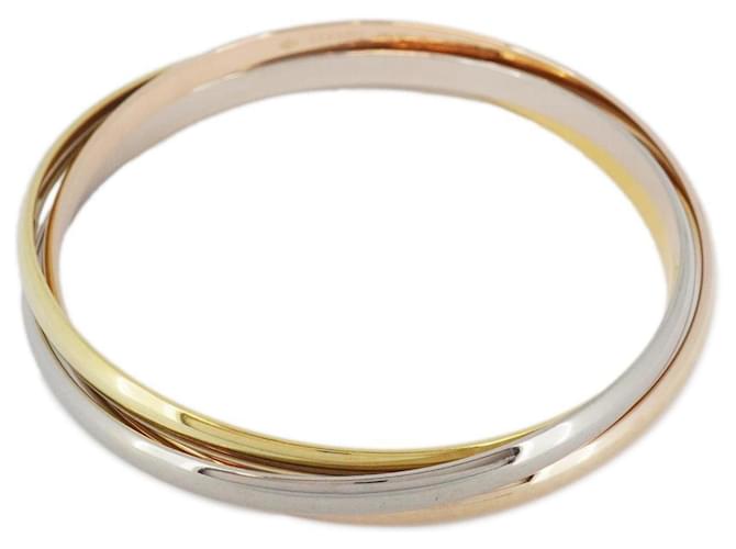 Cartier Trinity Bangle in 18K Gold for Women White gold Yellow gold Pink gold  ref.1447858