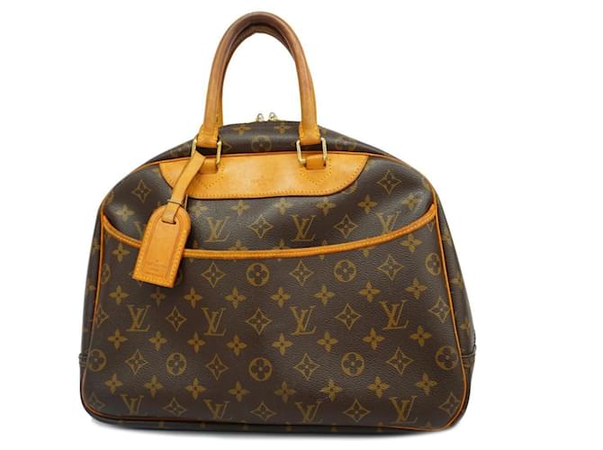 Sac à main Louis Vuitton Monogram Deauville pour femmes Marron  ref.1447989