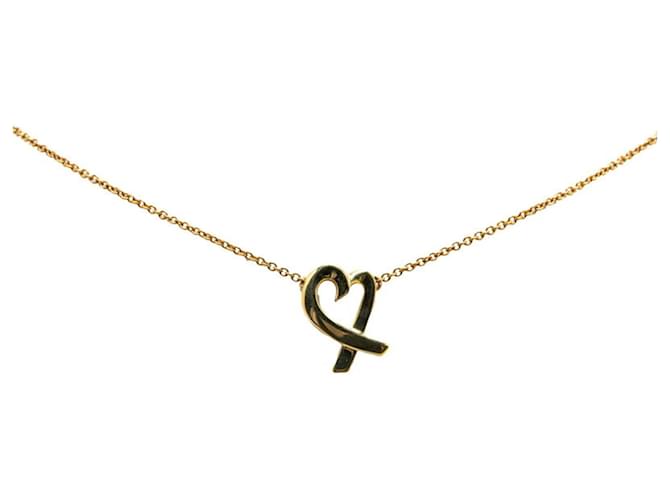 Tiffany & Co Tiffany Loving Heart Necklace in 18K Yellow Gold  ref.1448117