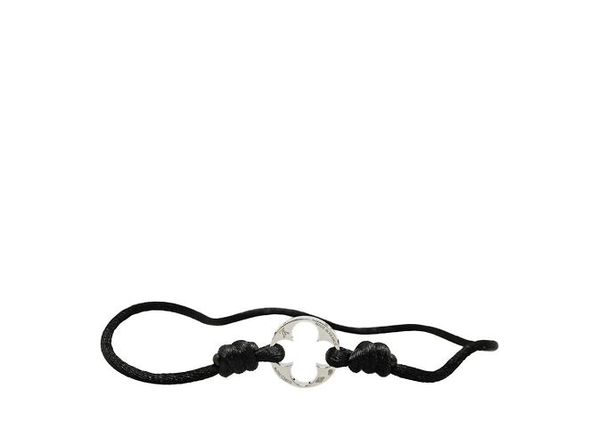 Pulseira Charm Monogram Empreinte Louis Vuitton Preto