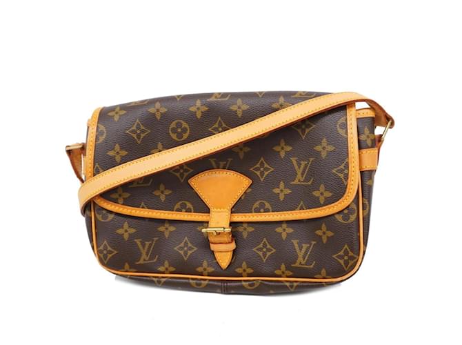 Sologne Schultertasche Monogramm Louis Vuitton Braun ref.1448775 