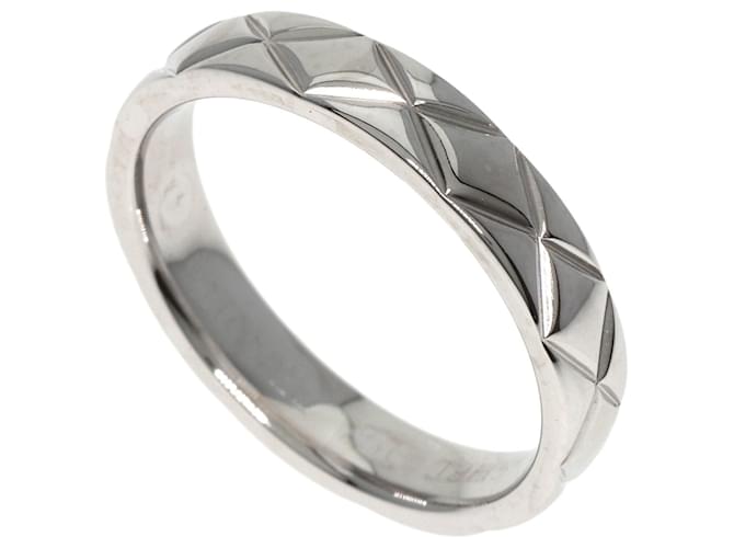 Chanel Coco Crush 18K White Gold Band Ring  ref.1449035