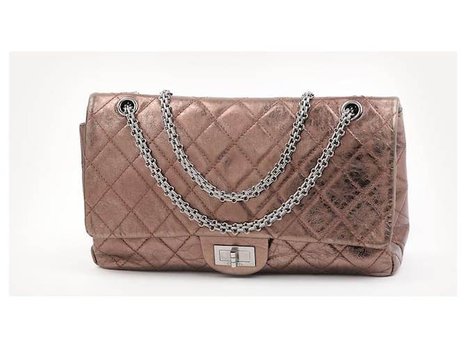 CHANEL  Handbags   Leather Metallic  ref.1449309