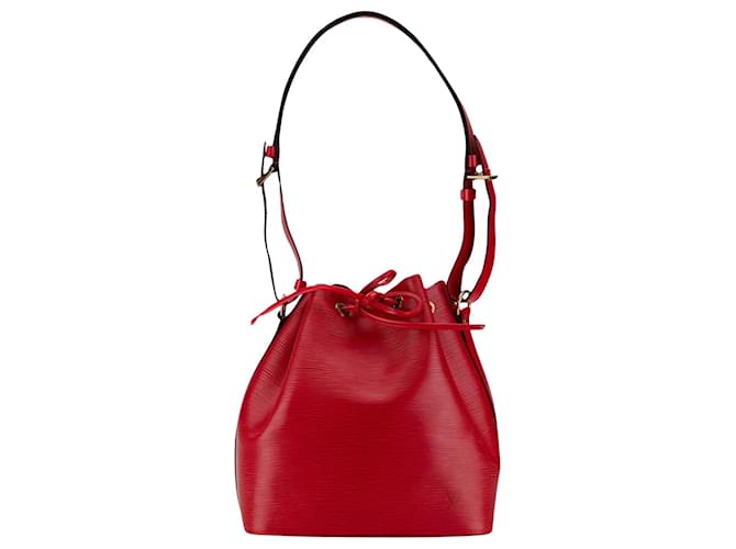 Noe Louis Vuitton Petit Noé Cuir Rouge  ref.1449716