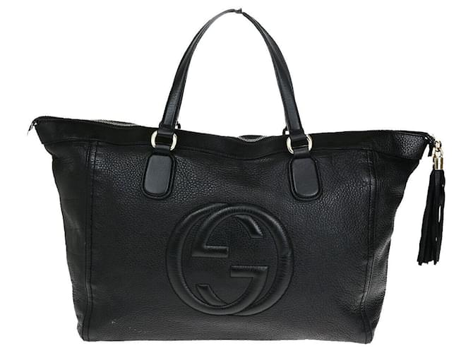 Gucci Soho Schwarz Leder  ref.1449723