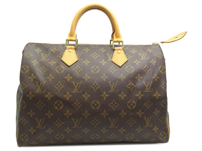 Louis Vuitton Speedy 35 Marrom