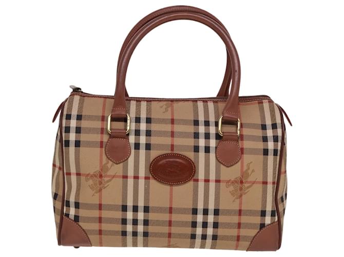 Burberry Nova Check Bege Lona  ref.1449787