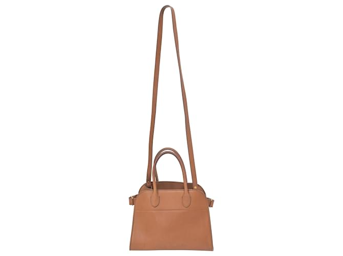 The Row Margaux 10 Hand Bag in Brown Leather  ref.1449983