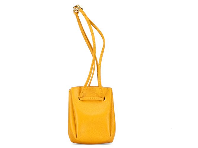 Hermès Gelbe Courchevel Vespa Tasche