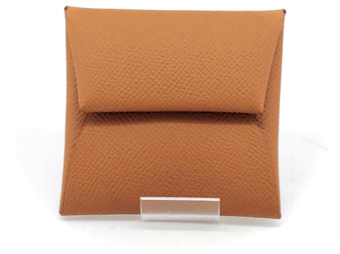 Hermès Hermes Bastia Brown Coin Case  ref.1451228