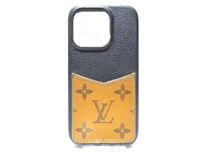 Autre Marque Louis Vuitton Monogram Reverse iPhone Case 14PRO 