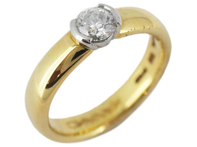 Tiffany & Co Anel feminino Tiffany em platina e ouro amarelo  ref.1451953