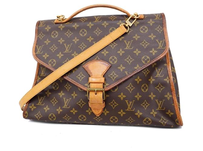 Beverly Louis Vuitton Monogram Handbag M51121 Brown Patent leather  ref.1452200