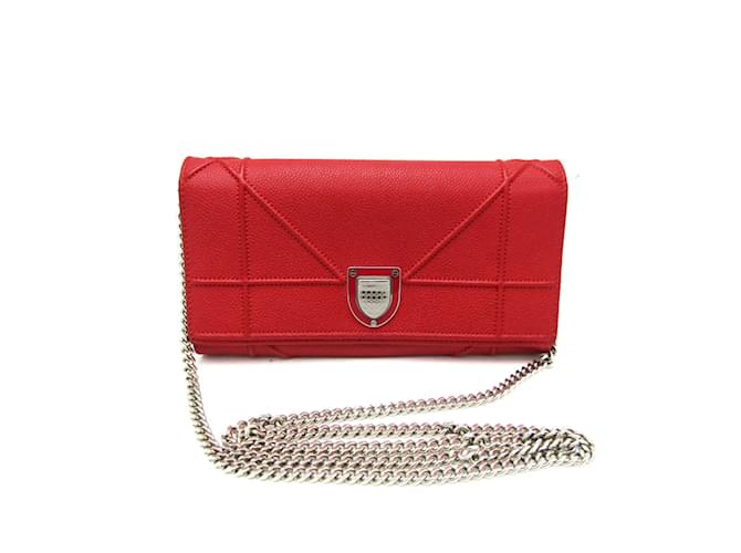 Damentasche aus Leder mit Kette Schulter Christian Dior Diorama S0311PVRG