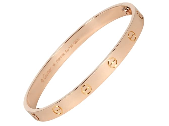 Cartier Love Bracelet in Pink Gold Golden  ref.1452647