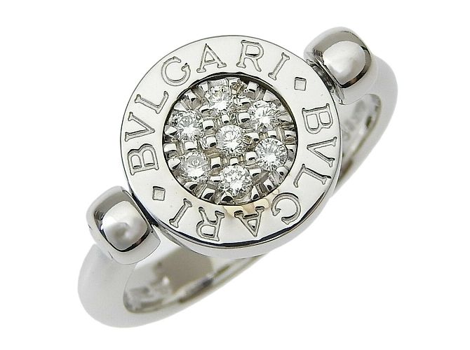 Bulgari Bague en or blanc Bvlgari taille 10.5 Doré