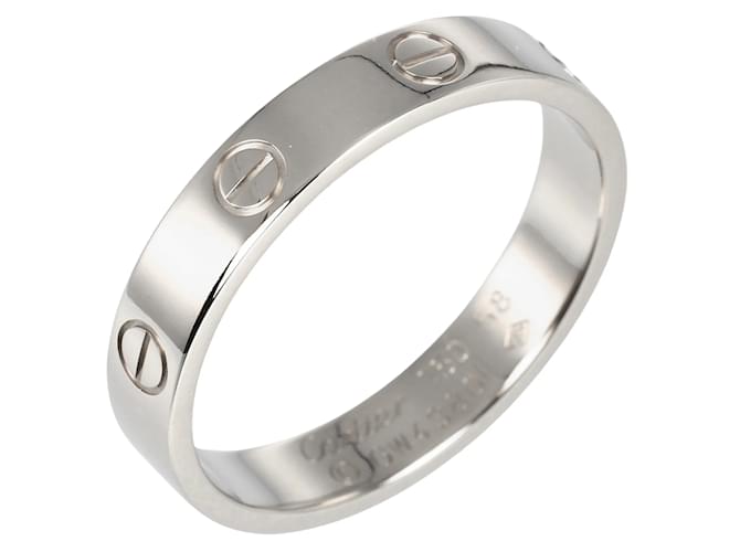 Bague de mariage Cartier Love en or blanc  ref.1452726