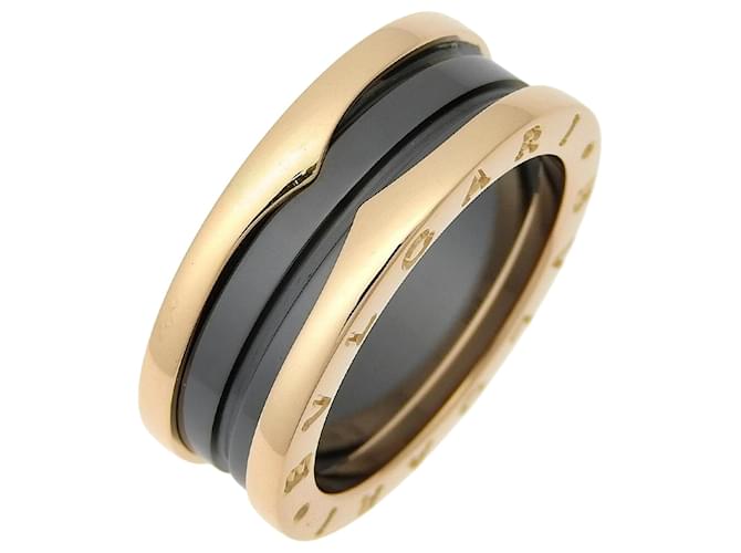 Bulgari Bague B-zero1 de Bvlgari Céramique Or rose Doré  ref.1452743