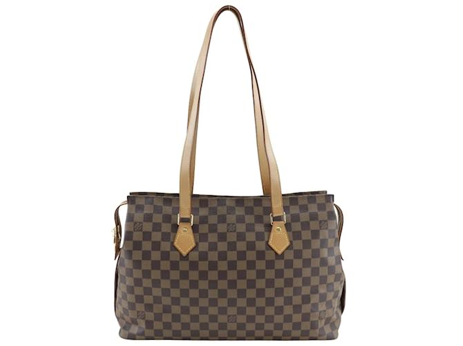 Sac à main Columbine de Louis Vuitton Toile Marron  ref.1452748