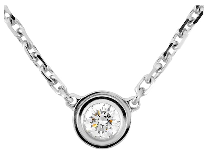 Collier en diamant Cartier Amour Or blanc  ref.1452854