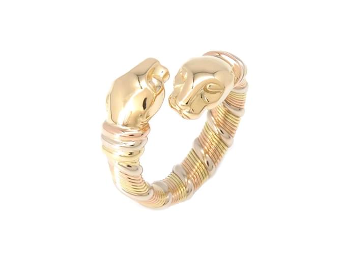 Cartier Panthere Cougar Band Ring White gold Yellow gold Pink gold  ref.1452939