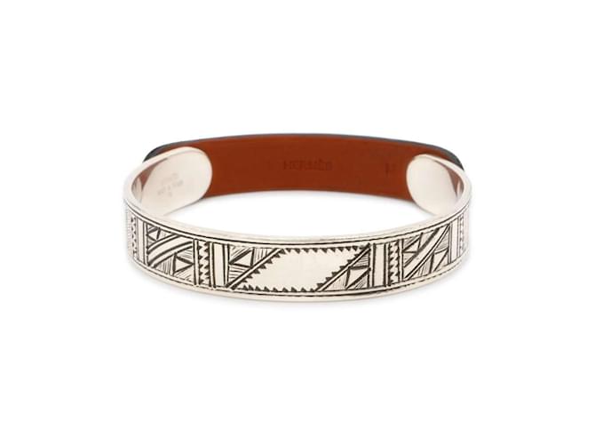 Hermès Bangle-Armband aus Silber 925 Hermes Geld  ref.1452955