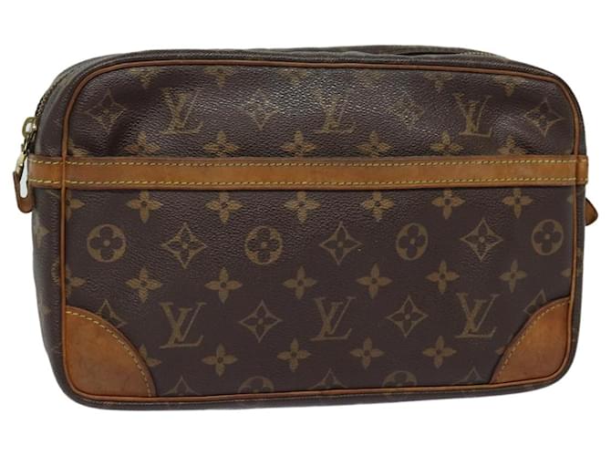 LOUIS VUITTON Clutch Compiegne 28 M51845 Auth LV 80650 Monograma Lona  ref.1453143