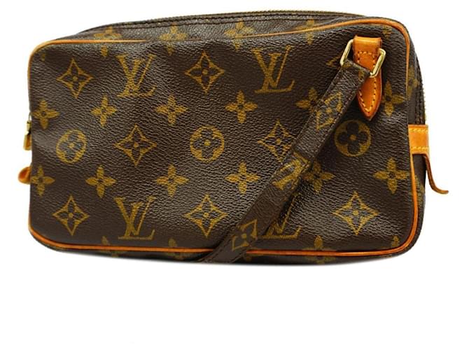 Pochette Marly Bandoulière Monogram Louis Vuitton Braun Monogramm  