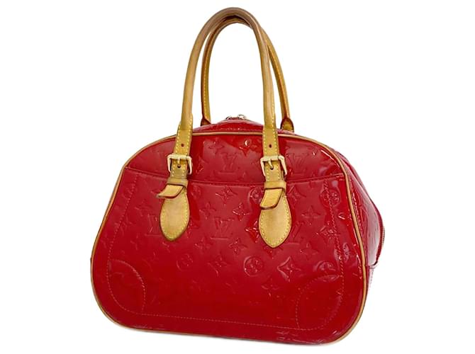 Bolsa Louis Vuitton Vernis em Pomme d'Amour Vermelho Couro envernizado  ref.1453312