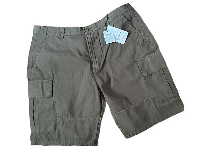 Bermuda corta Barbour per uomo Cachi