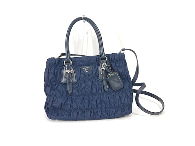 Prada BN2868 Test Bag in Navy Navy blue  ref.1453356