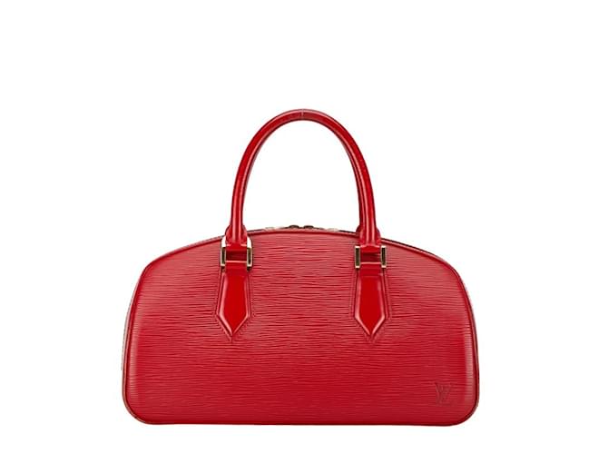 Bolso de mano Epi Jasmine Louis Vuitton Roja Cuero  ref.1453401