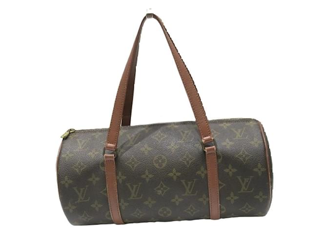 Bolsa Louis Vuitton Monogram Old Papillon 30 Marrom  ref.1453416