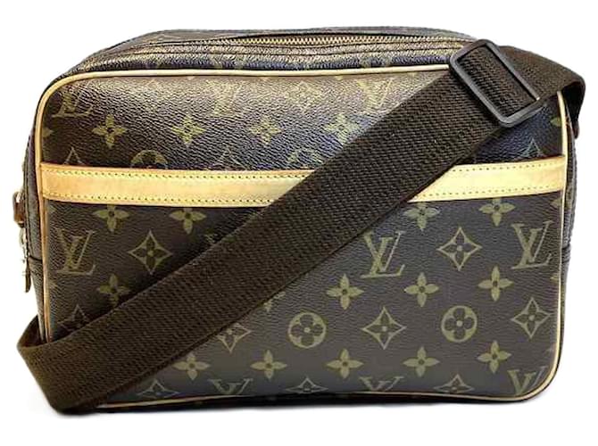 Louis Vuitton Monogram Reporter PM M45254 Shoulder Bag Brown ref 