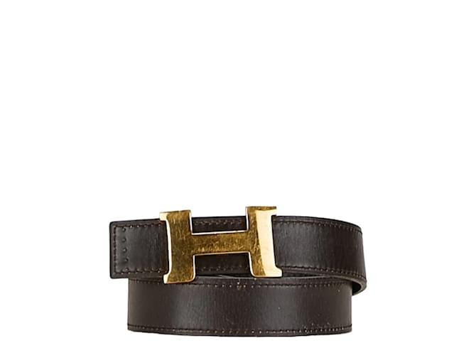 Hermès Hermes Constance H Belt Brown  ref.1453513