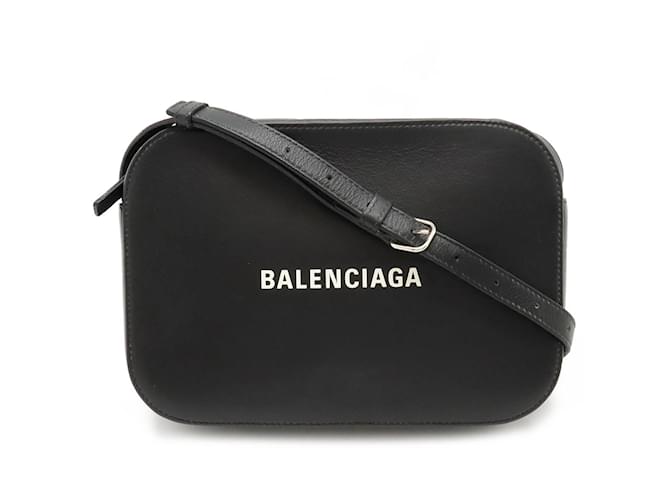 Borsa per Fotocamera Balenciaga Everyday S Nero Pelle  ref.1453566