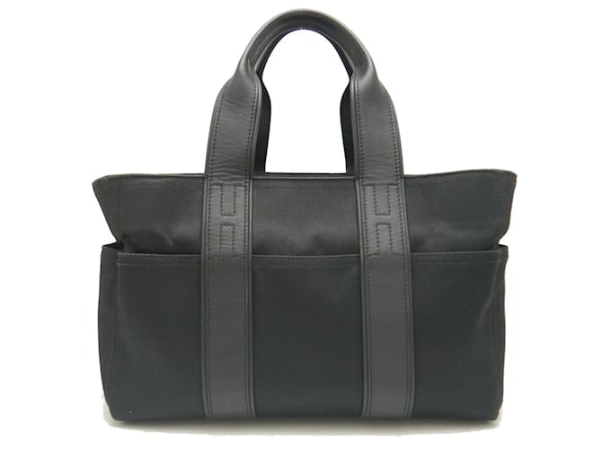 Hermès Bolso HERMES Acapulco PM Negro Paño  ref.1453596