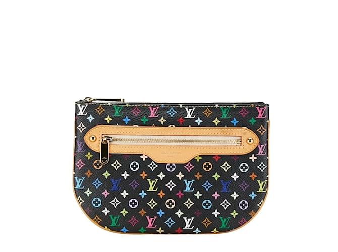 Pochette GM Monograma Multicolor Louis Vuitton Negro Lienzo  ref.1453684