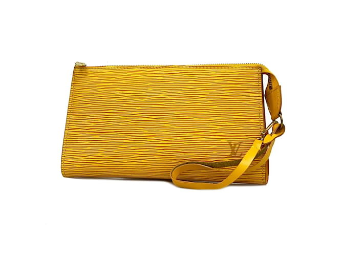 Louis Vuitton Epi Pouch Pochette Accessoires Yellow ref.1453812 - Joli  Closet