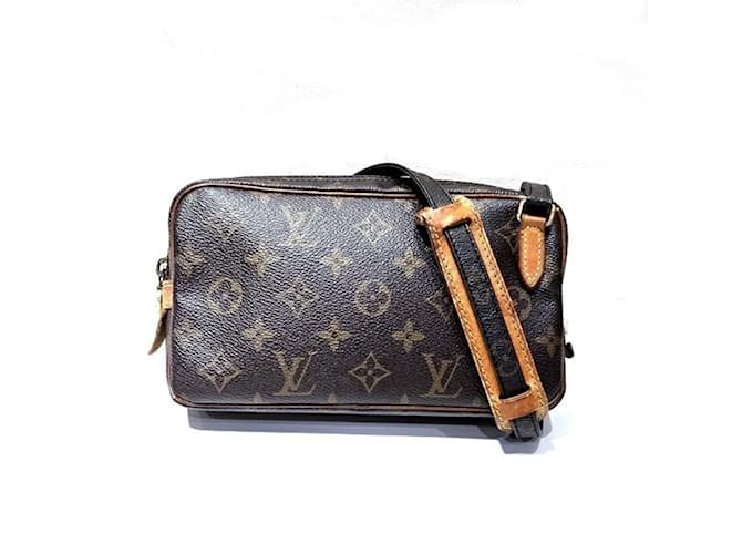 Louis Vuitton Monogram Marly Bandouliere M51828 Shoulder Bag Patent leather  ref.1453831