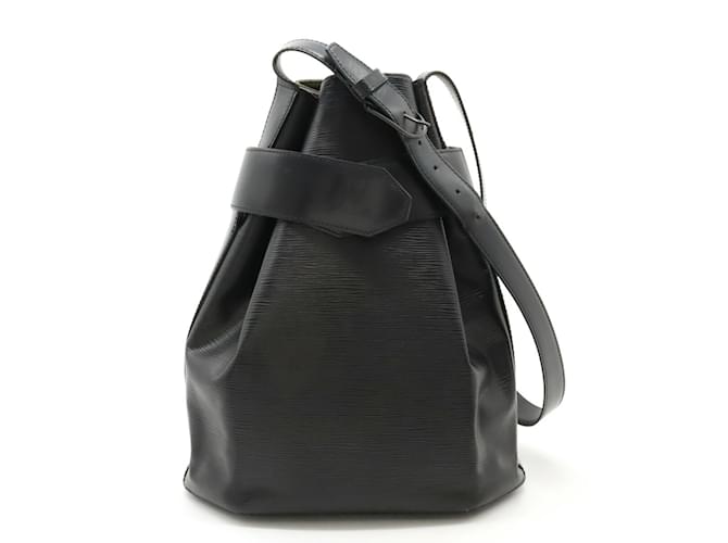 Bolsa de Ombro Paul Epi Louis Vuitton Preto Couro  ref.1454065