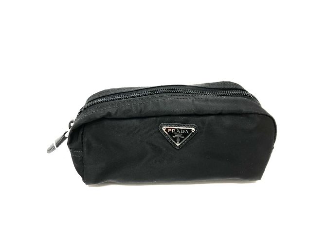 Schwarze Make-up-Tasche Prada 1NA350