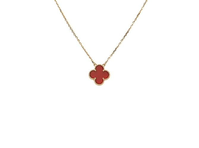 Van Cleef & Arpels Alhambra K18YG Yellow Gold Necklace  ref.1454570