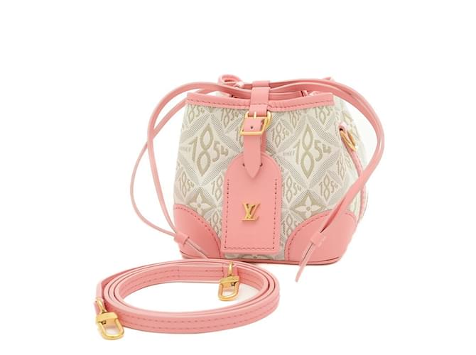 Bolso de hombro Noeparce Louis Vuitton desde 1854 Rosa Charol  ref.1454712