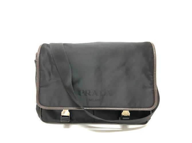 Borsa a spalla nera Prada VA0793 Nero