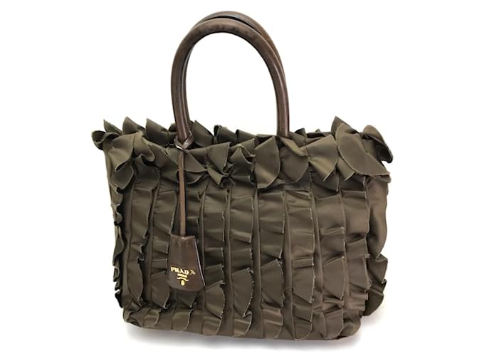 Borsa tote marrone Prada BN1728  ref.1454879